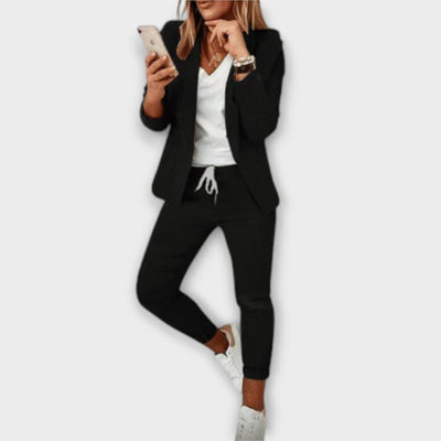 Elegant og komfortabel blazer sæt